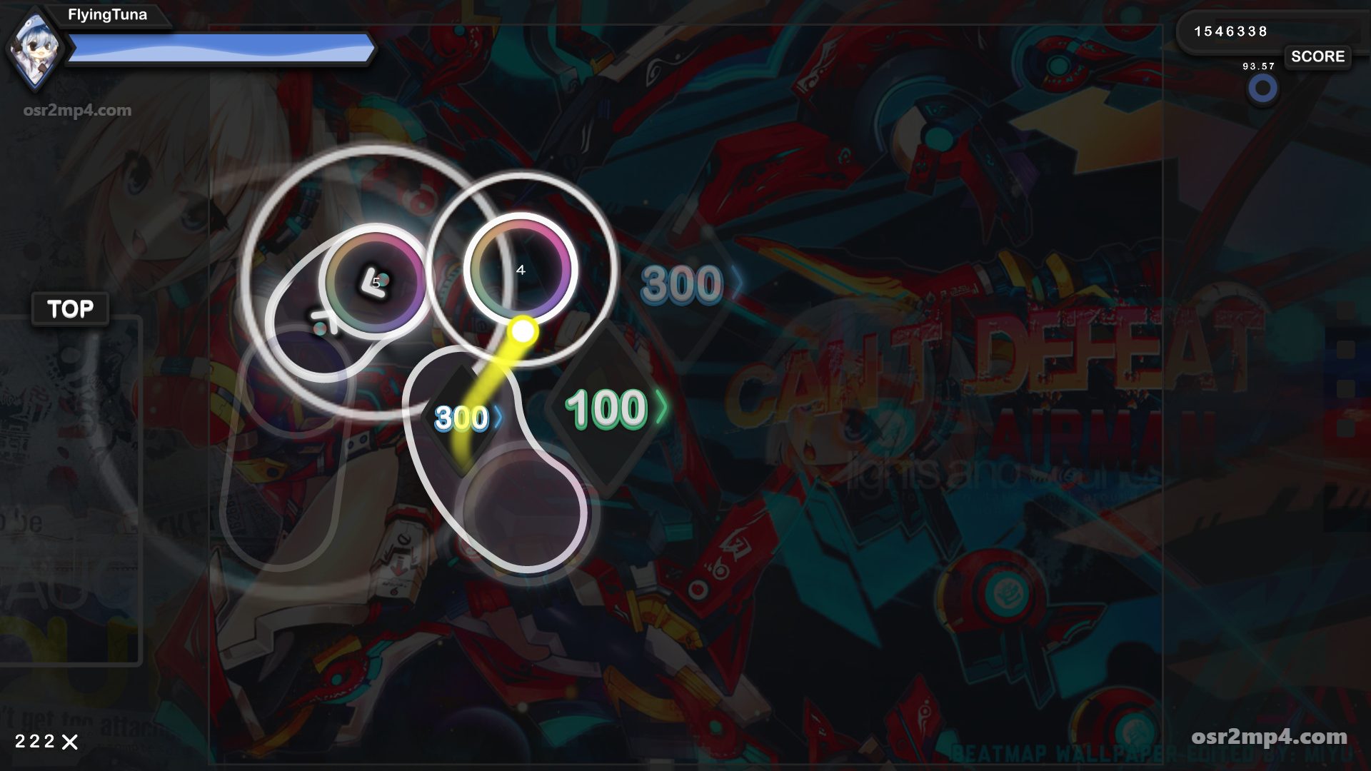 Hanatan - Airman ga Taosenai (SOUND HOLIC Ver.) [Hard]