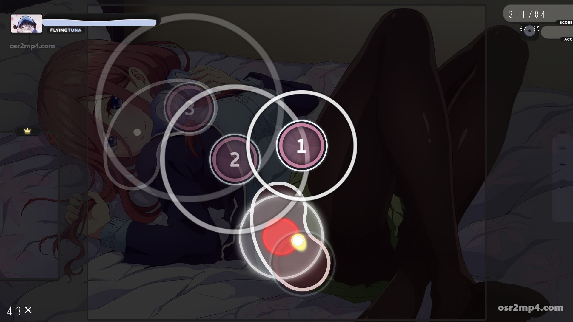 Nakanoke no Itsutsugo - Gotoubun no Kimochi (TV Size) [Easy]