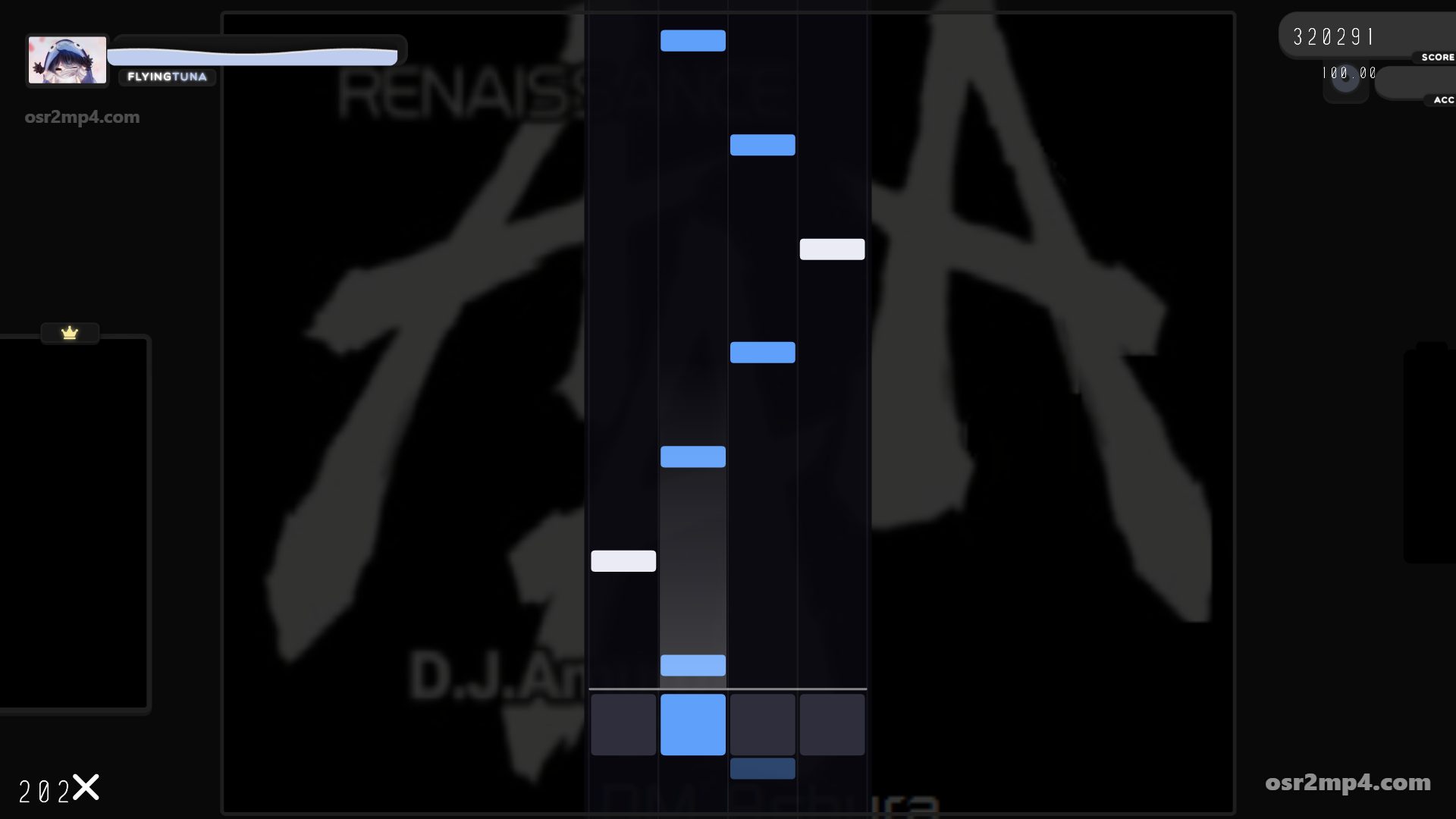 DJ Amuro vs. DM Ashura - AAA [4K Normal Stairs]