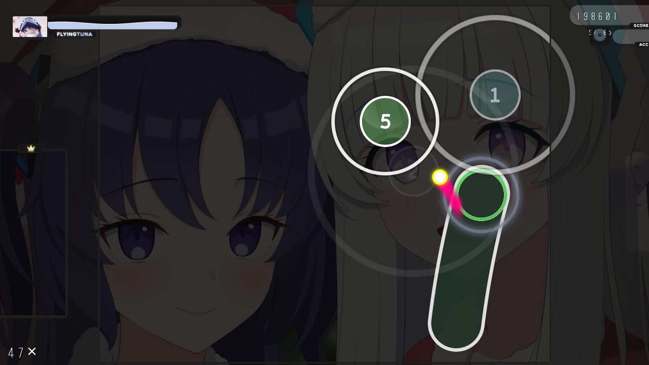 Hayase Yuuka (CV: Haruka Ran), Ushio Noa (CV: Suzushiro Sayumi) - Jingle Bells [Maruk's Insane]