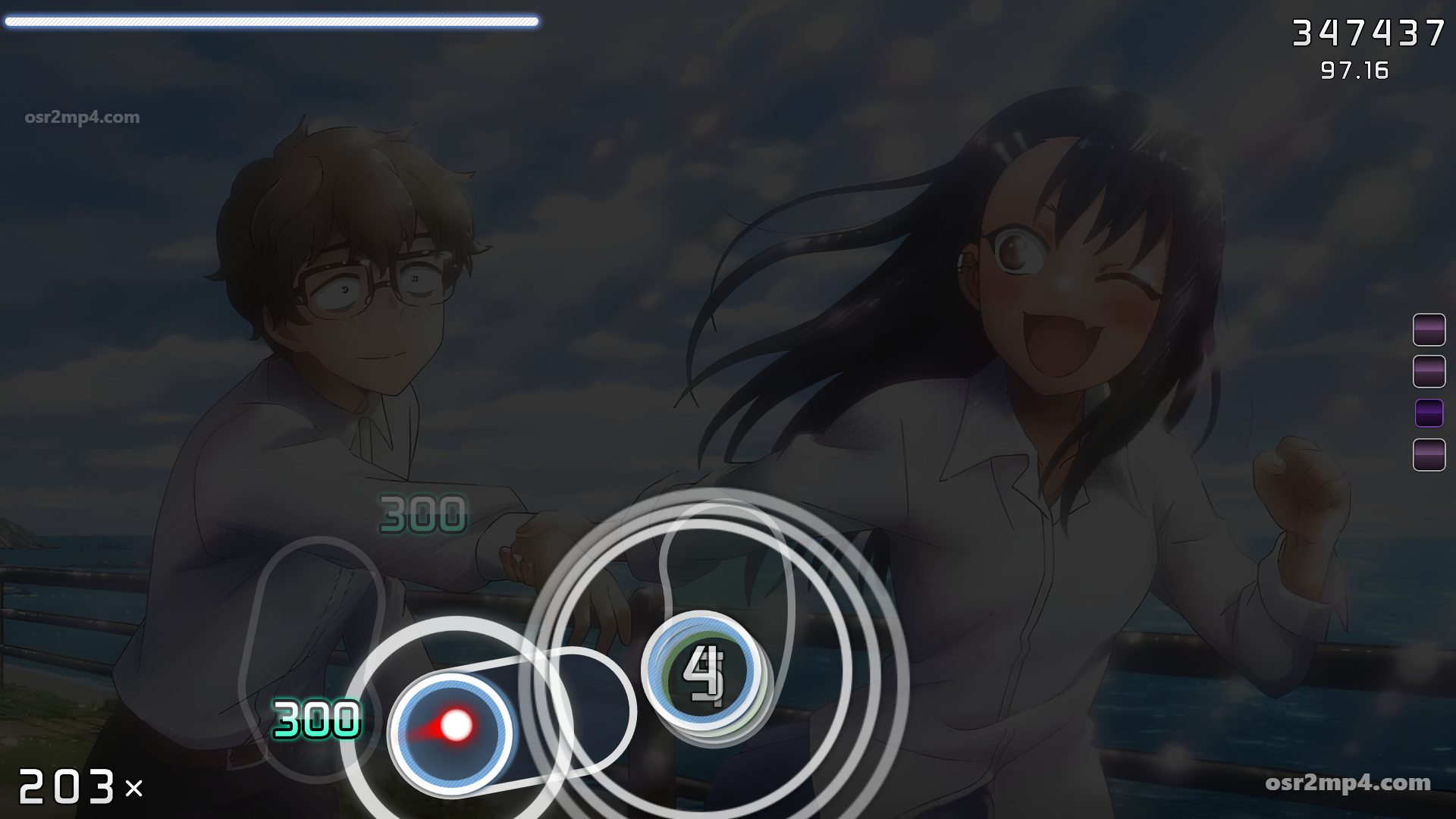 Nagatoro-san (CV: Uesaka Sumire) - Yuukan na Kimi ni [Setu's Hard]