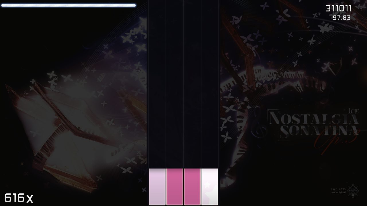 Ice - Nostalgia Sonatina Op.3 [4K Insane]