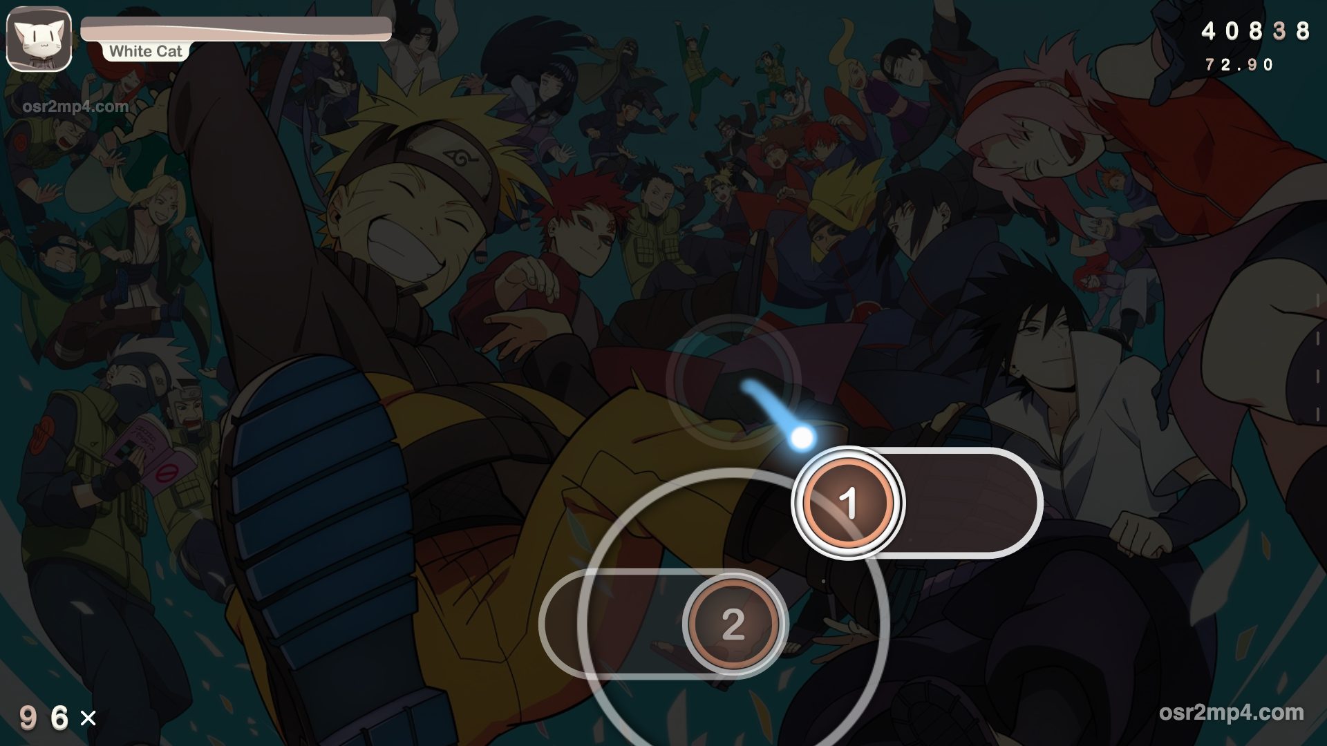 FLOW - GO!!! ~NARUTO OPENING MIX~ [Gero's Hard]