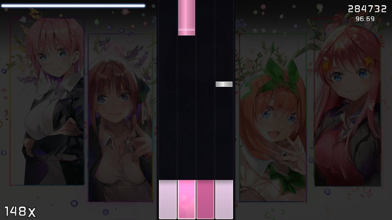 Nakanoke no Itsutsugo - Gotoubun no Kimochi (TV Size) [DH's Normal]