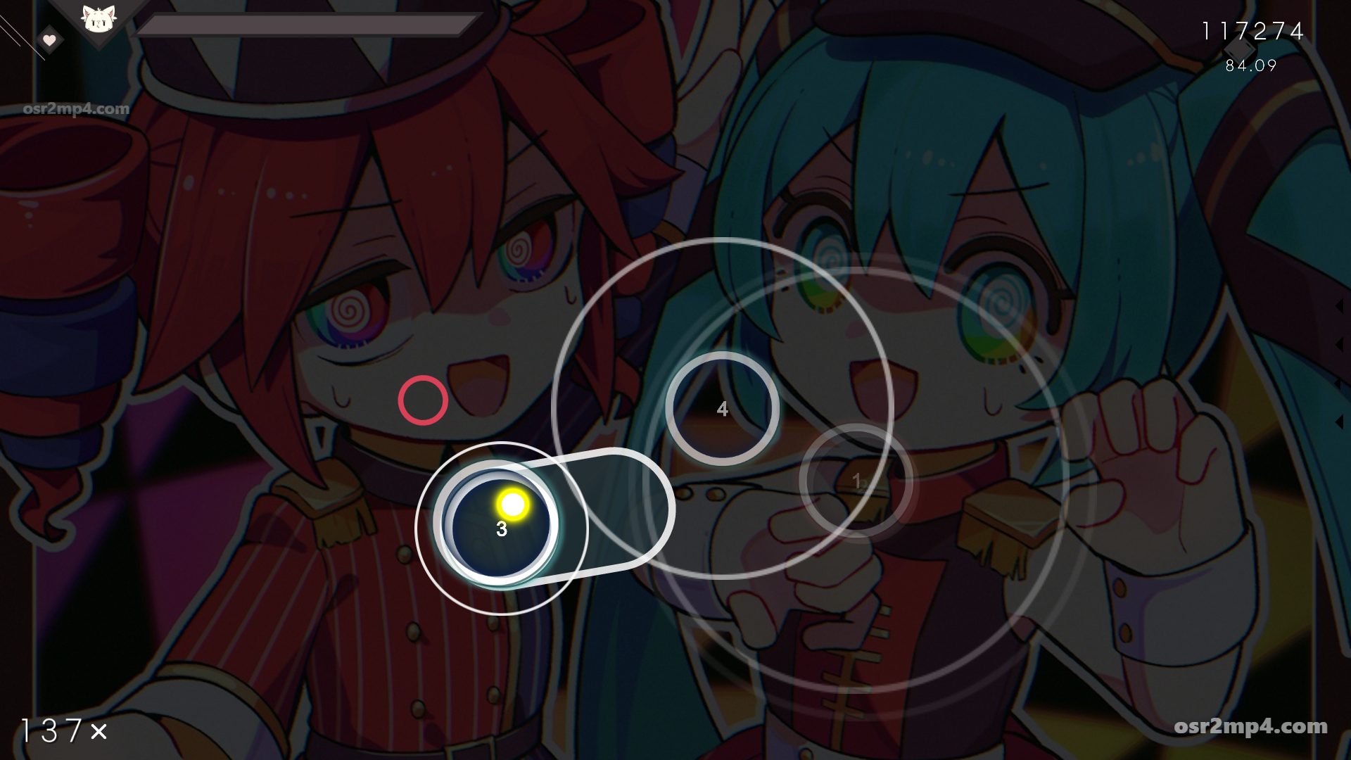 HALLO CEL feat. Hatsune Miku & Kasane Teto SV - CandyCookieChocolate [Amats' Hard]